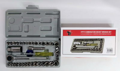 SET DE LLAVE CRIQUET 40PCS