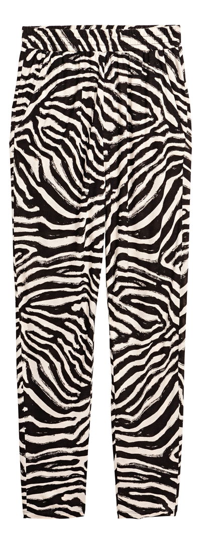 Pantalon de lino babucha H&M 