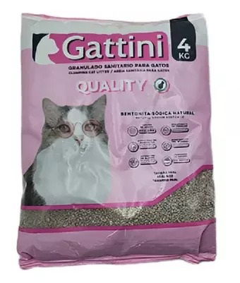 Gattini Quality x 16 kg - 4 unidades de 4 kg