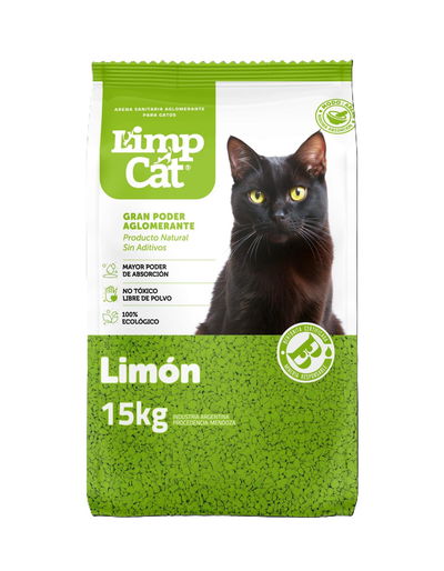 LIMPCAT PACK FAMILIAR X 15 KG LIMON