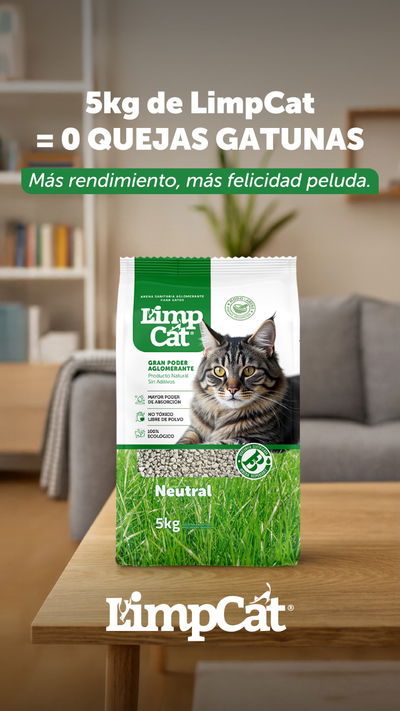 LIMPCAT arena aglutinante x 5 KG NEUTRA