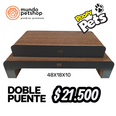 Rascador 2x1 Doble Puente
