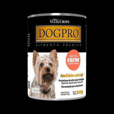 DogPro Humedo lata x 340gr CARNE - PROMO 6 X 5