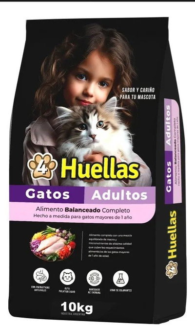 Alimento Huella Gato Adulto x 20 kg