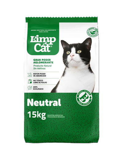 LIMPCAT PACK FAMILIAR X 15 KG NEUTRA