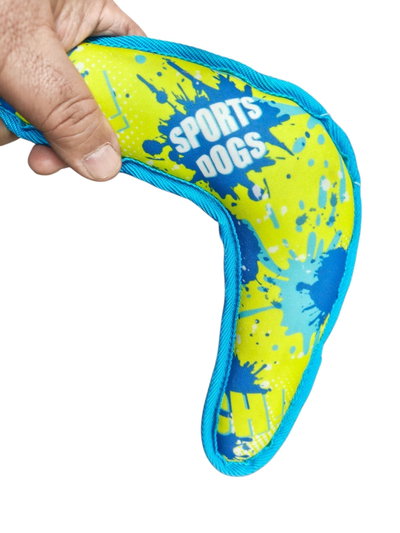Juguete Acuático Boomerang Flotante Sports Dogs para Perros
