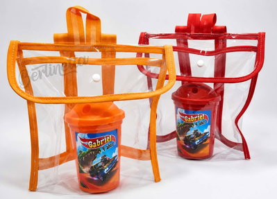 Mochila pvc + Vaso milkshake