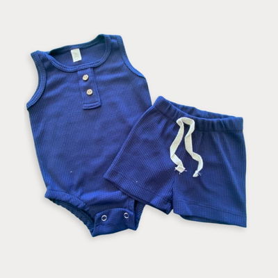 Conjunto Waffle Musculosa 