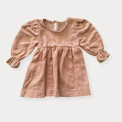 Vestido ML gasa  COTTON
