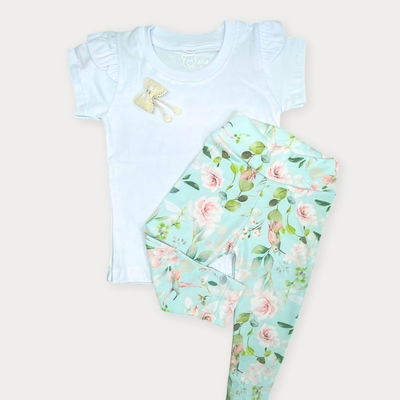 Conjunto MC algodón Merlina Aqua