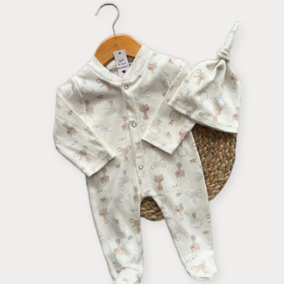 Pijama Enterito con gorrito  Circus
