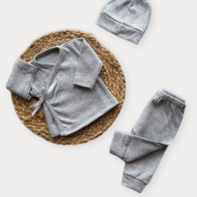 Ajuar cruzado Gris
