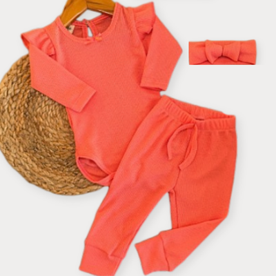 Conjunto Waffle con vincha
