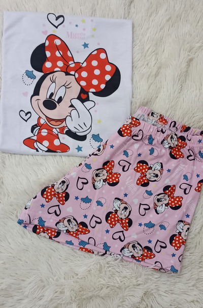 Pijama Corto: Minnie - Plus size