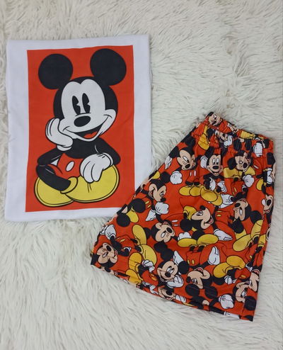 Pijama Infantil Corto: Mickey