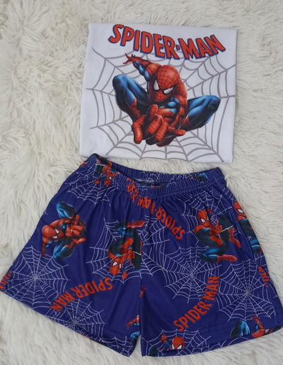 Pijama Infantil Corto: Spiderman