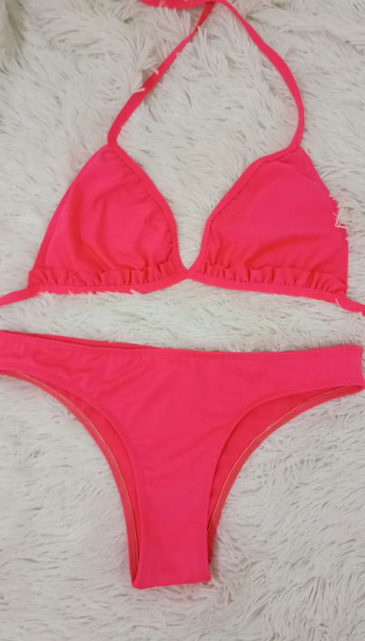 Bikini Voladitos - Corpiño Triangulito - Bombacha Vedetina