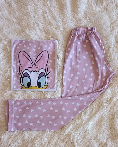 Pijama Infantil Largo - Daisy - Manga Larga