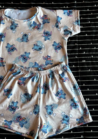 Pijama Infantil Corto - Stitch