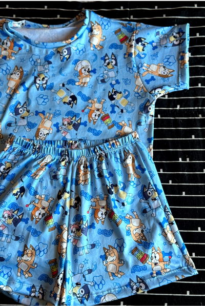Pijama Infantil Corto - Bluey