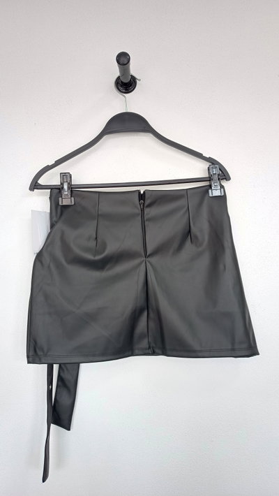 Pollera Doble Cinto Ojalillos Cuerina