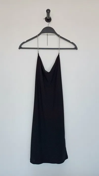Vestido lurex Negro