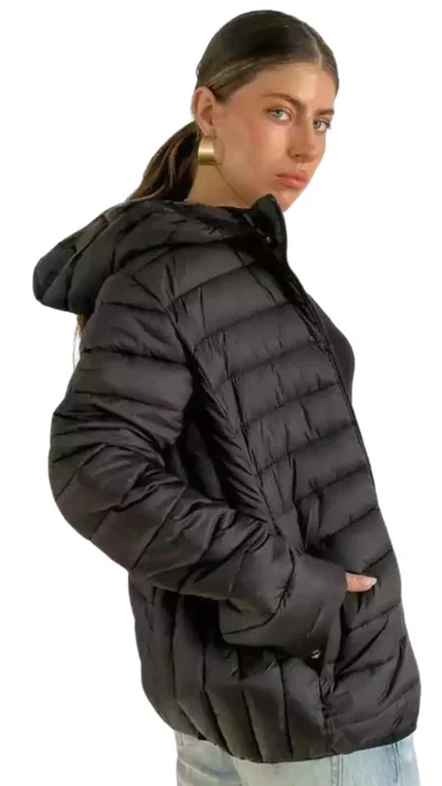 Campera Inflada con Capucha