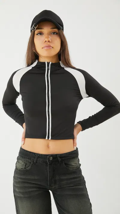 Remera Combinada Modal Soft