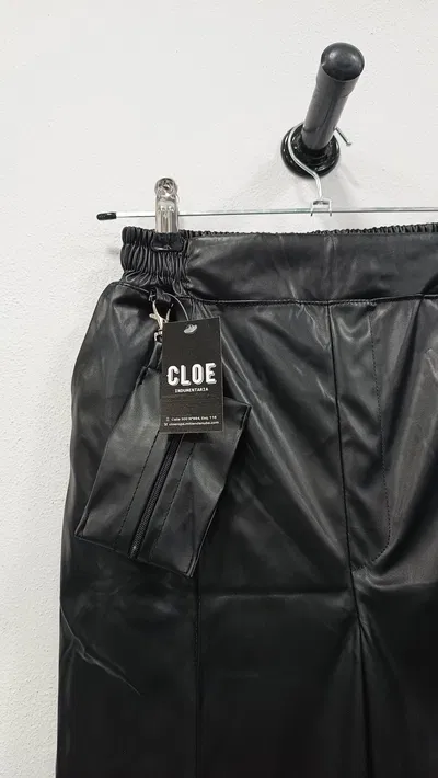 Pantalon Ecocuero con Monedero