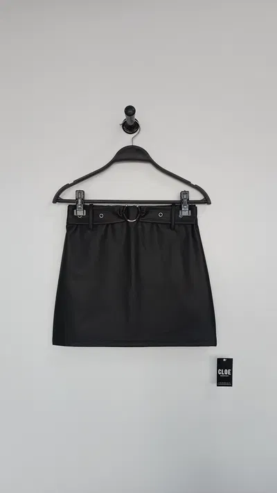 Pollera Cuerina Cinto Hebilla U