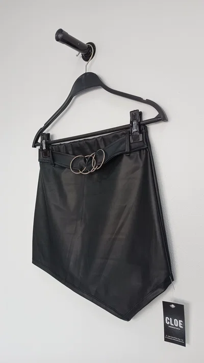 Pollera Irregular Cuerina