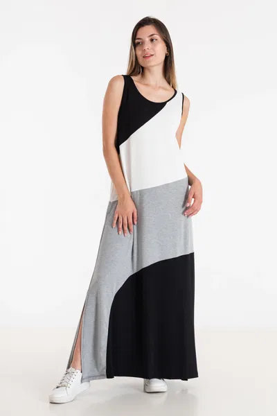 Vestido Tricolor