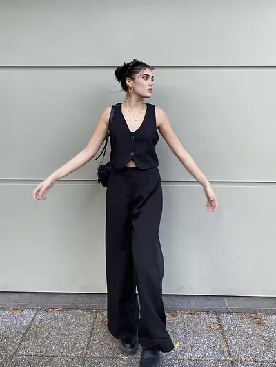 Pantalon Sastrero Ancho