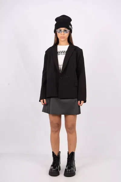 Blazer Doble Boton Sastrero