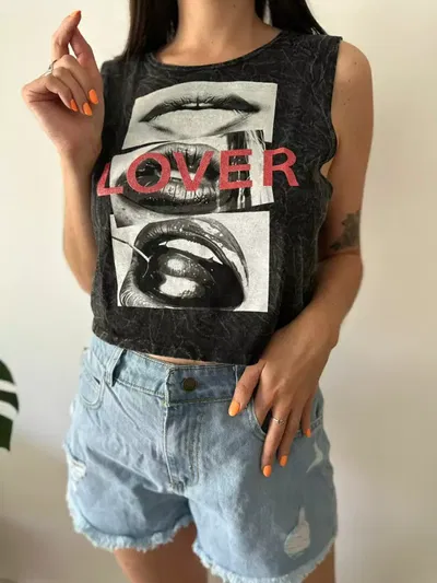 Musculosa Crop Lover