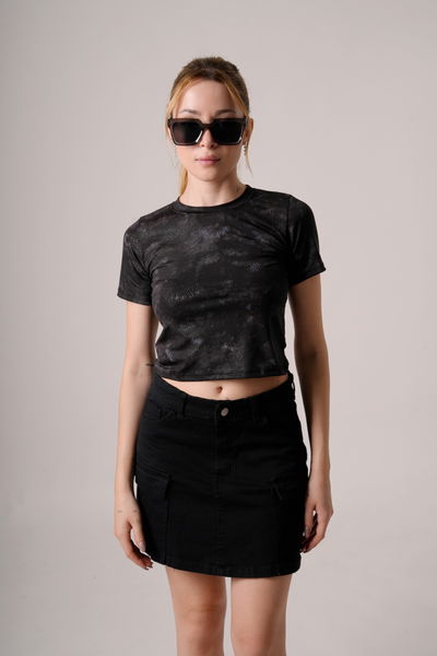 Remera Micro Lycra Snake