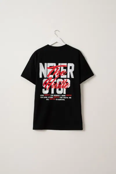 Remera Oversize The Hustle