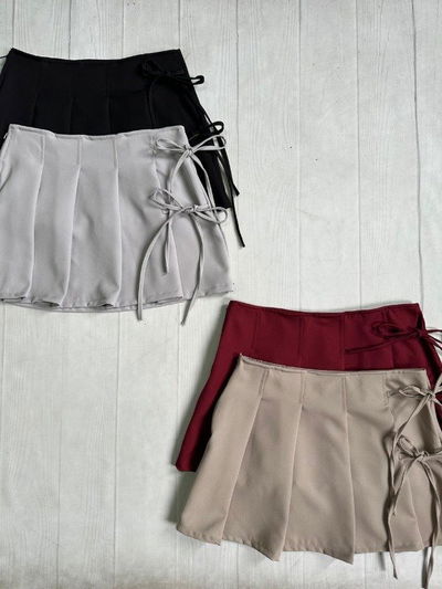 Pollera Tableada Sastrera Cordones