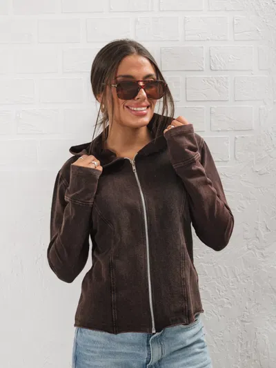 Campera Cierre Oxido