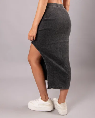 Falda Ribb Washed Irregular