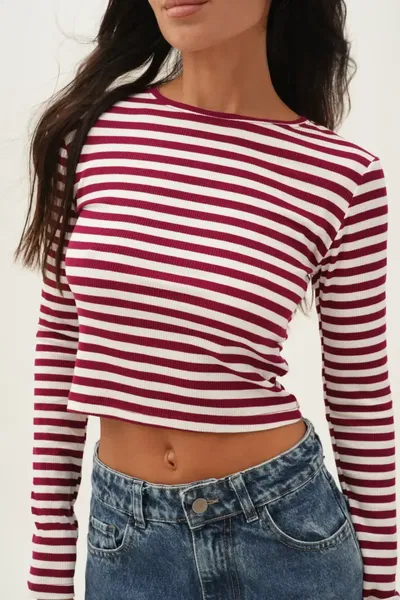 Remera M/L Morley Rayada
