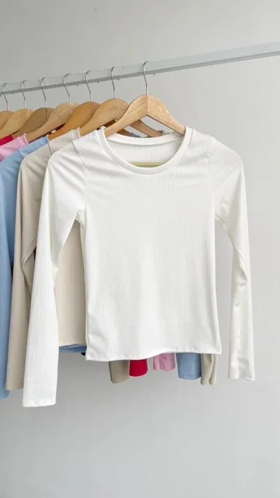 Remera M/L Rib Party