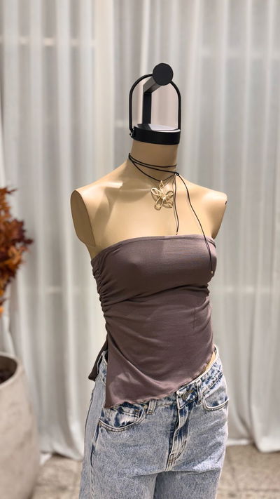 Bando Irregular Frunce Pico