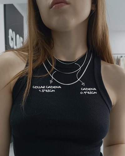 Collar Cadena 1.5*45cm