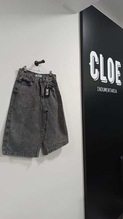 Bermuda Gris Oversized