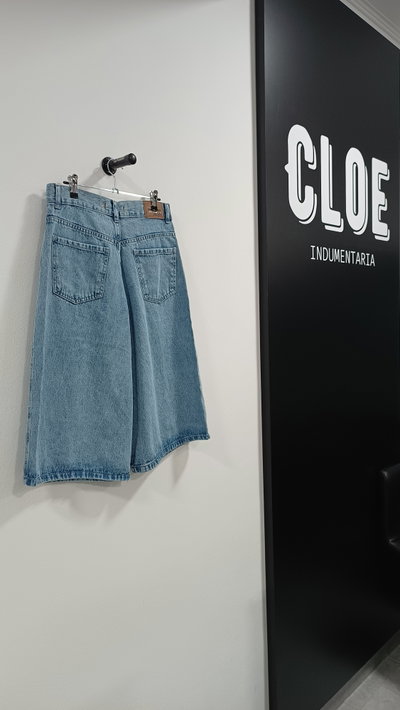 Bermuda Oversized Celeste