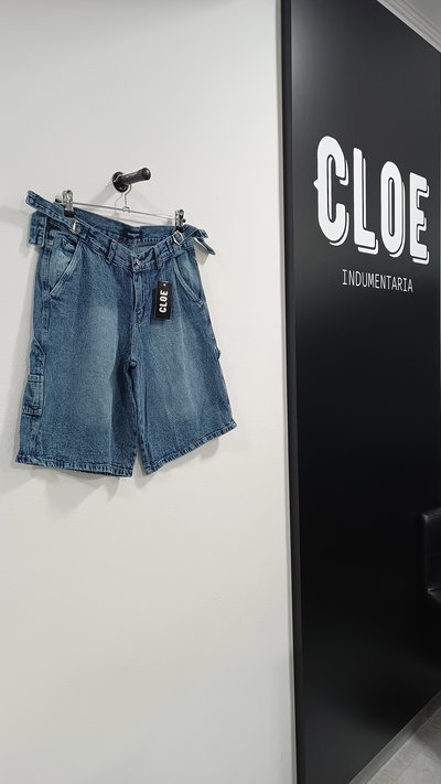 Bermuda Carpintero Azul