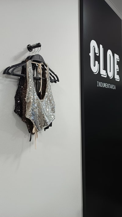 Top Marilyn Pico Lentejuelas