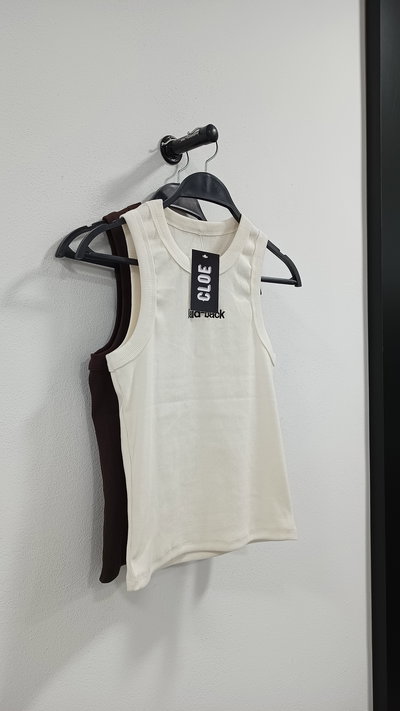 Musculosa Larga Bordada Morley Alg