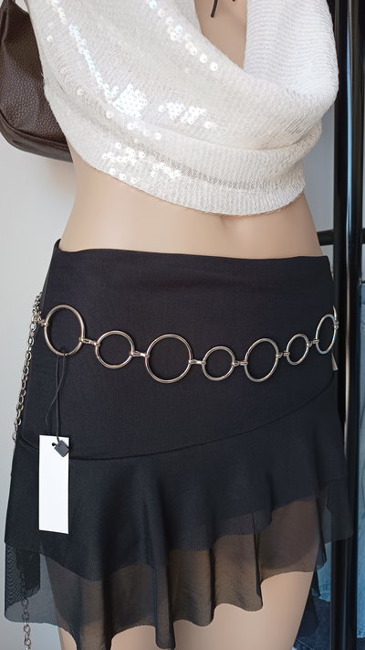 Cinturon Cadena Multi Circulos